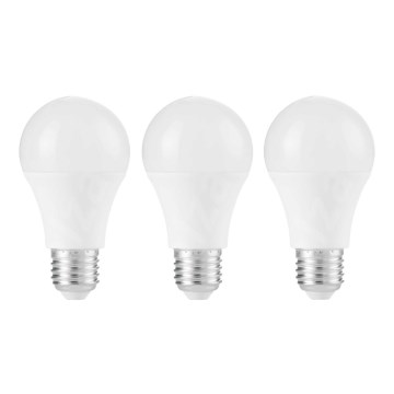 SADA 3x LED Žiarovka A67 E27/13W/230V 4000K - Attralux