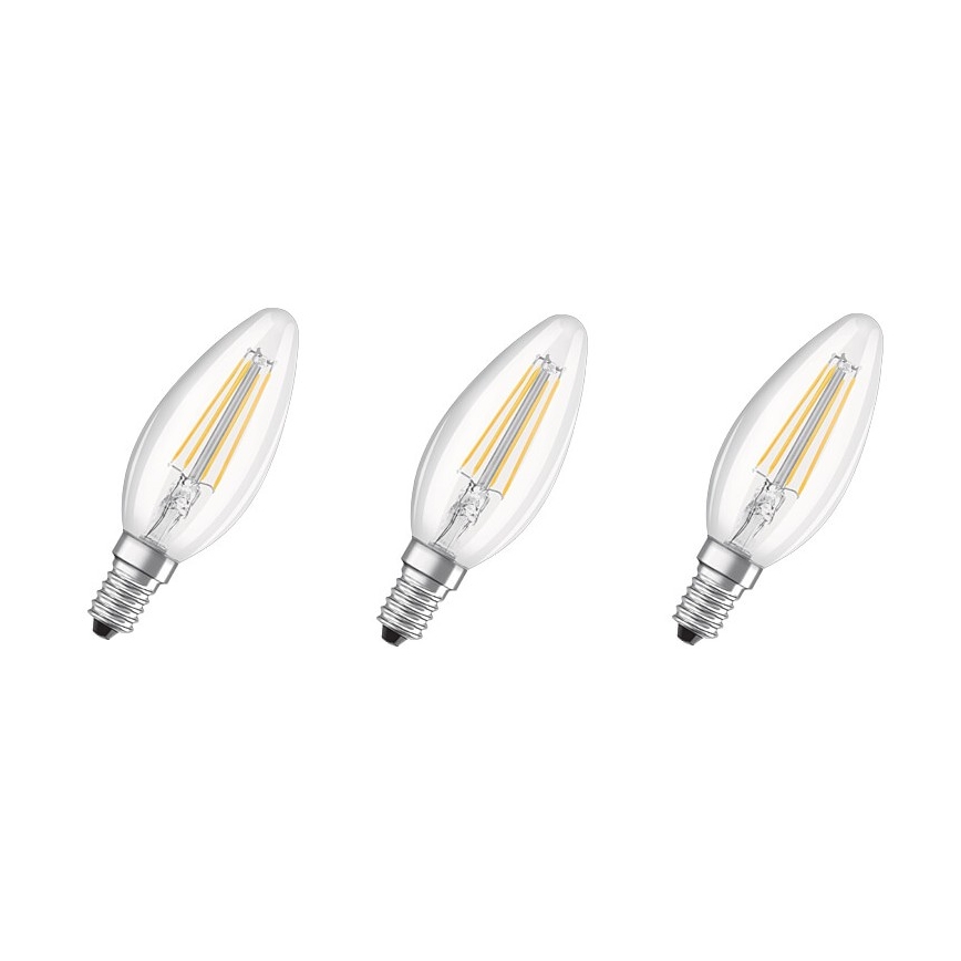 SADA 3x LED Žiarovka BASE B40 E14/4W/230V 4000K – Osram