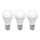 SADA 3x LED Žiarovka ECOLINE A60 E27/10W/230V 4000K - Brilagi