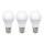 SADA 3x LED Žiarovka ECOLINE A60 E27/15W/230V 4000K - Brilagi