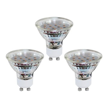 SADA 3x LED žiarovka GU10/3W/230V - EGLO 10699 SADA 3x LED žiarovka GU10/3W/230V - EGLO 10699