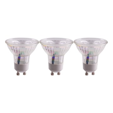 SADA 3x LED Žiarovka GU10/4,5W/230V 4000K