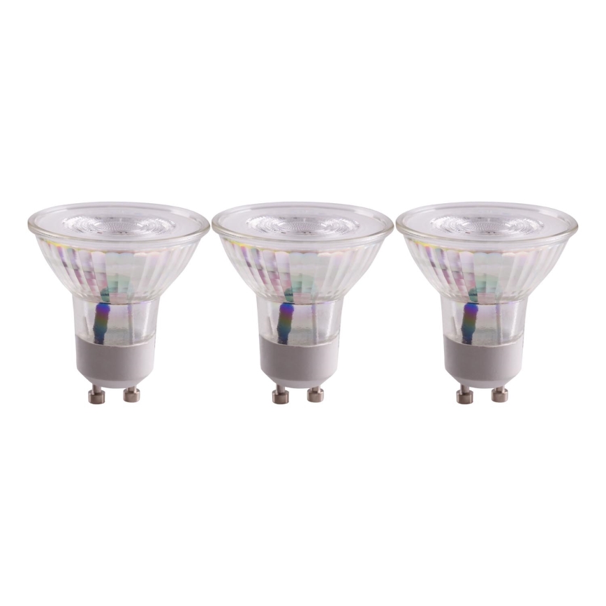 SADA 3x LED Žiarovka GU10/4,5W/230V 4000K