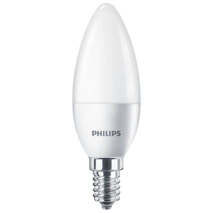 SADA 3x LED Žiarovka Philips B35 E14/5W/230V 2700K