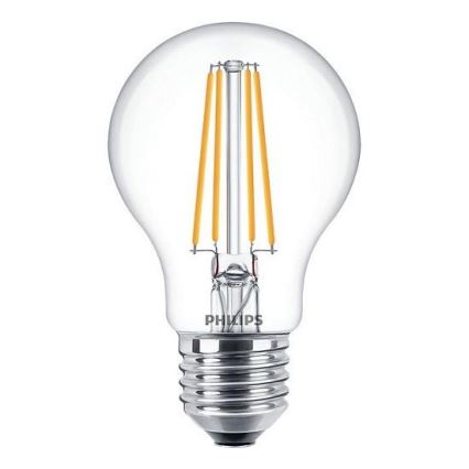 SADA 3x LED Žiarovka VINTAGE Philips A60 E27/7W/230V 2700K