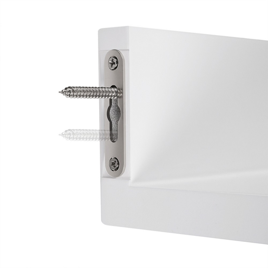 Sada 3x nástenných políc SHELFY, biela