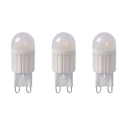 SADA 3x Stmievateľná LED žiarovka G9/3W/230V - Lucide 50461/13/60