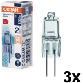SADA 3x žiarovky do rúry HALOSTAR G4/10W/12V 2700K - Osram