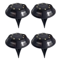 SADA 4x LED Solárne svietidlo LED/1,2V 200 mAh IP44