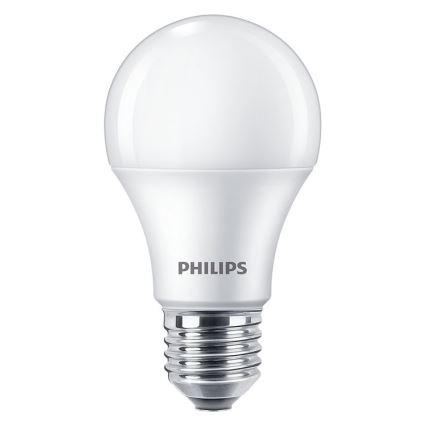 SADA 4xLED Žiarovka Philips A60 E27/10,5W/230V 2700K