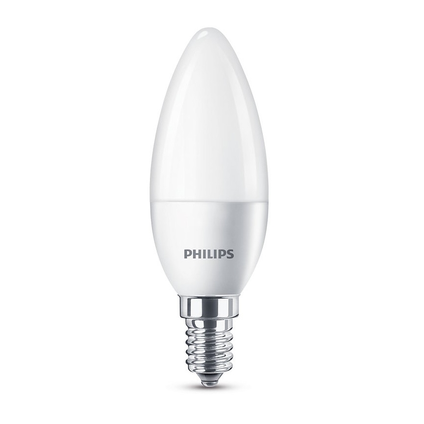 SADA 4x LED Žiarovka Philips E14/5,5W/230V 2700K