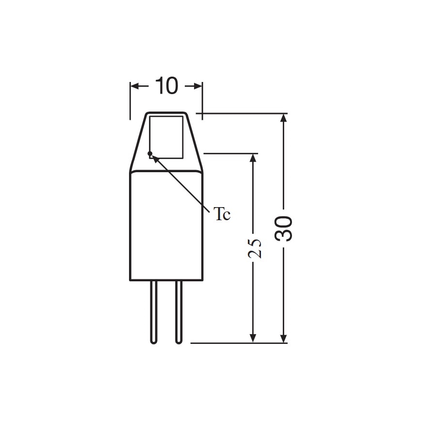 Sada 5x LED žiaroviek PIN MICRO G4/1W/12V 2700K - Osram
