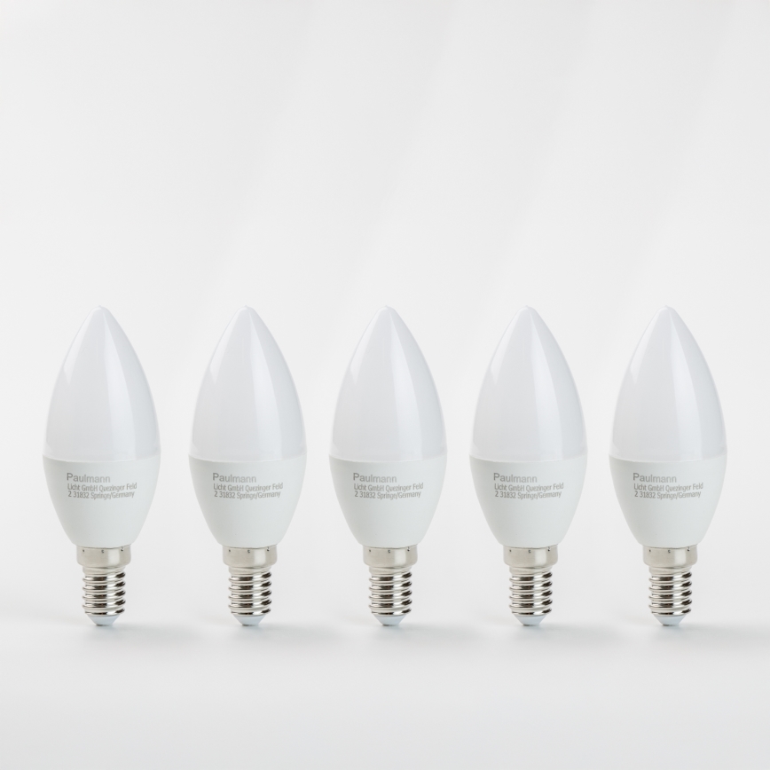 SADA 5x LED Žiarovka E14/5,5W/230V 2700K - Paulmann 28782