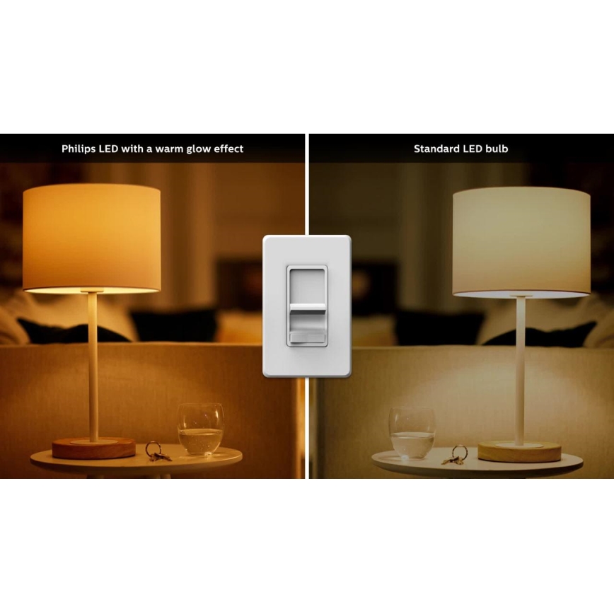 SADA 6x LED Stmievateľná žiarovka Philips Warm Glow GU10/3,8W/230V 2200-2700K CRI 90