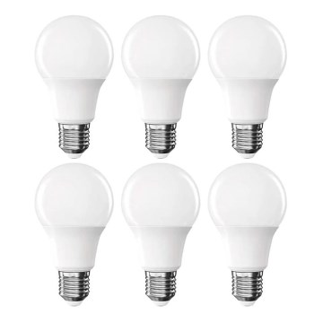 SADA 6x LED žiaroviek A60 E27/8,8W/230V 4000K