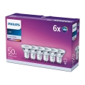 Sada 6x LED žiaroviek Philips GU10/4,6W/230V 4000K