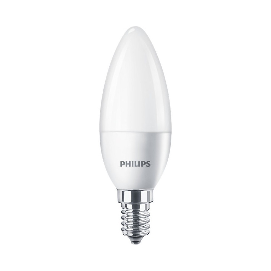 SADA 6x LED Žiarovka Philips B35 E14/5W/230V 2700K
