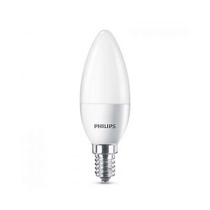 SADA 6x LED Žiarovka Philips E14/5,5W/230V 2700K