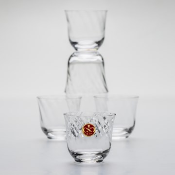 Sada 6x pohár 90 ml číra