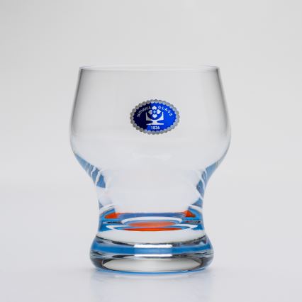 Sada 6x pohár Katka 130 ml modrá červená