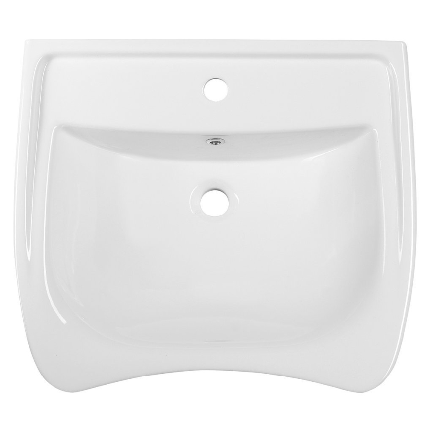 Sapho - Bezbariérové závesné umývadlo DISABLED 60x55 cm keramika/biela