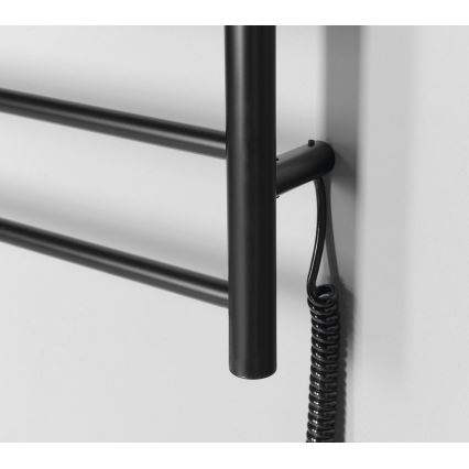 Sapho - Elektrický sušák na uteráky REDONDO 75W/230V 50x90 cm matná čierna