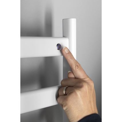 Sapho - Elektrický sušiak na uteráky ELIAS 105W/230V 49x73 cm matná biela