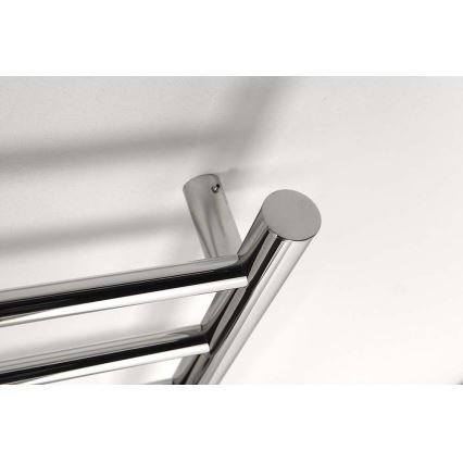 Sapho - Elektrický sušiak na uteráky REDONDO 130W/230V 63x116 cm lesklý chróm