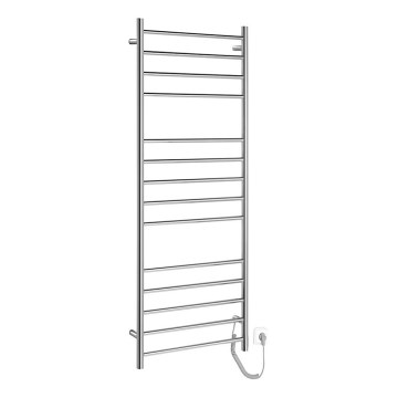 Sapho - Elektrický sušič na uteráky REDONDO 130W/230V 150 cm lesklý chróm pravý okrúhly