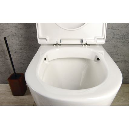 Sapho - Kombinované WC TURKU, spodné/zadné odpadové pripojenie, keramika/biela