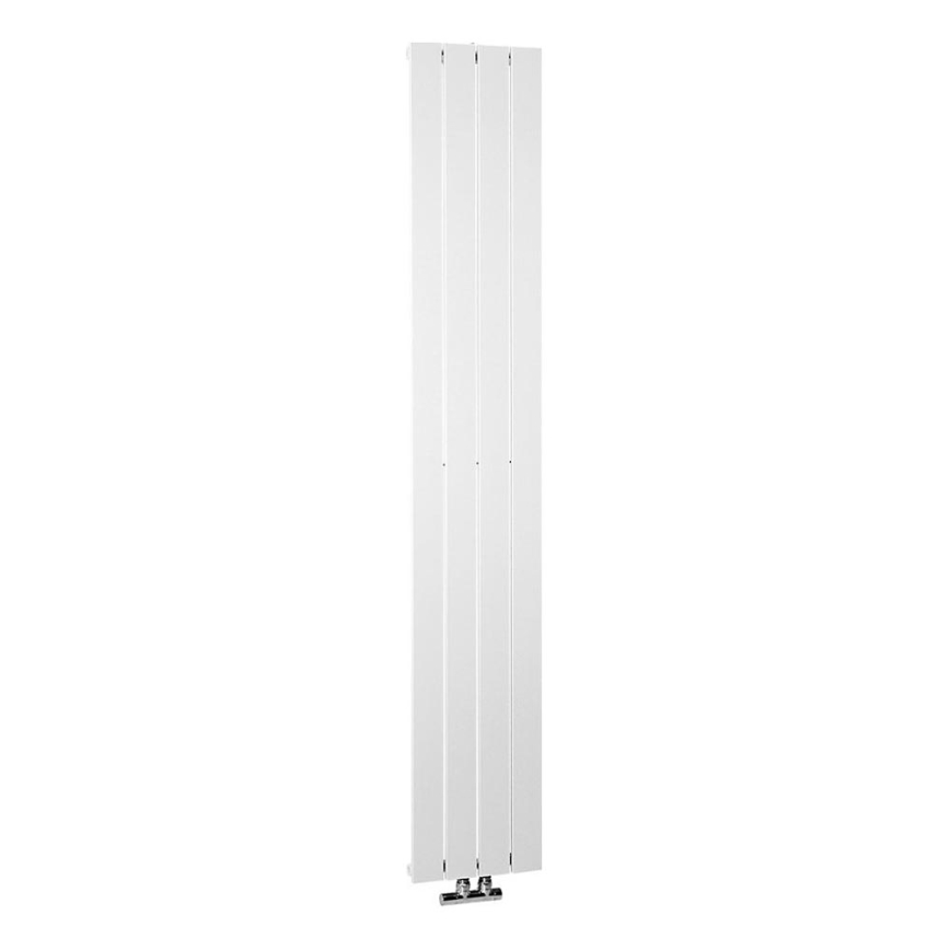 Sapho - Kúpeľňový radiátor COLONNA 614W/230V 29x180 cm biely