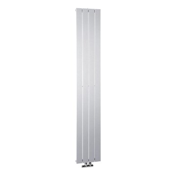 Sapho - Kúpeľňový radiátor COLONNA 614W/230V 29x180 cm strieborný