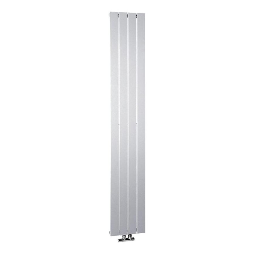 Sapho - Kúpeľňový radiátor COLONNA 614W/230V 29x180 cm strieborný