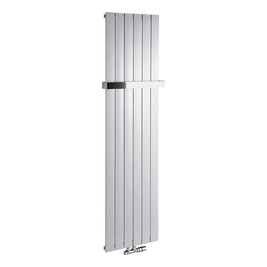 Sapho - Kúpeľňový radiátor COLONNA 910W/230V 45x180 cm strieborný