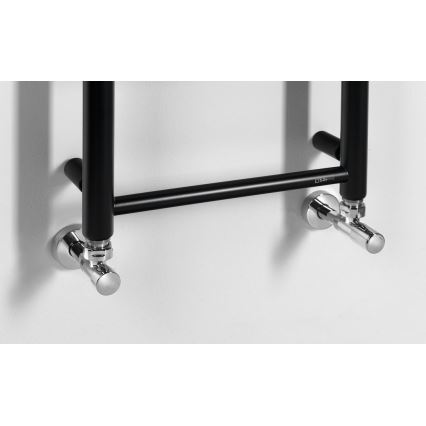 Sapho - Kúpeľňový radiátor DINA 334 W 35x168 cm matná čierna