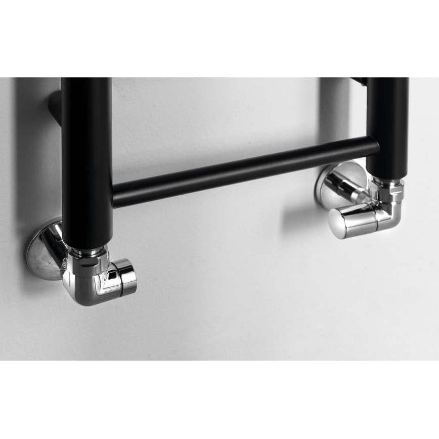 Sapho - Kúpeľňový radiátor DINA 335W 30x174 cm matná čierna