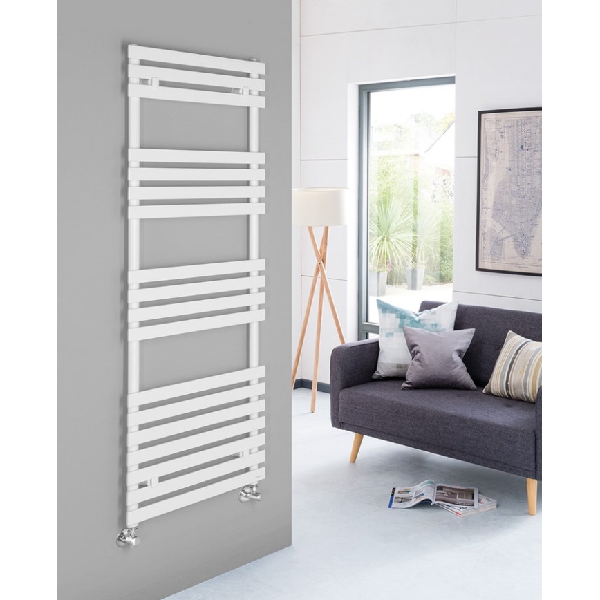 Sapho - Kúpeľňový radiátor JALOUSI 765W/230V 50x150 cm biely