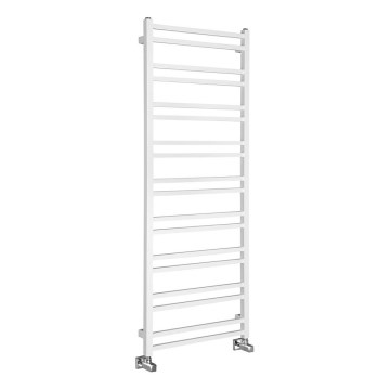 Sapho - Kúpeľňový radiátor METRO DOS 476W/230V 55x143 cm matná biela