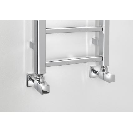 Sapho - Kúpeľňový radiátor METRO LIGHT 211W/230V 30x114 cm lesklý chróm