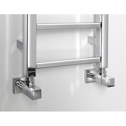 Sapho - Kúpeľňový radiátor METRO LIGHT 276W/230V 30x150 cm lesklý chróm