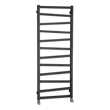 Sapho - Kúpeľňový radiátor ZIG 490W/230V 50x133 cm antracit