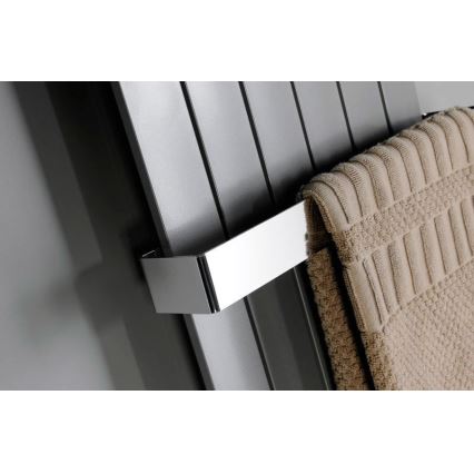 Sapho - Nástenný vešiak na uteráky COLONNA 8x65 cm brúsená nerezová oceľ