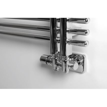 Sapho - Pripojovacia termostatická sada pre stredové pripojenie TWIN COMBI ľavá/lesklý chróm