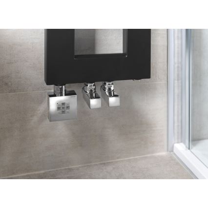 Sapho - Pripojovacia sada rohových ventilov CUBE 2 ks lesklý chróm