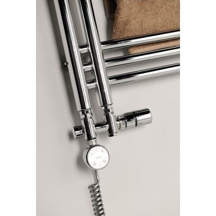 Sapho - Pripojovacia termostatická sada pre stredové pripojenie TWIN COMBI pravá/lesklý chróm