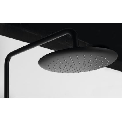 Sapho - Sprchová súprava SOLARIS s batériou, matná čierna