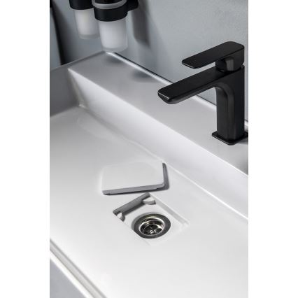 Sapho - Umývadlo na dosku GODIVA 68x44 cm mramor/biela