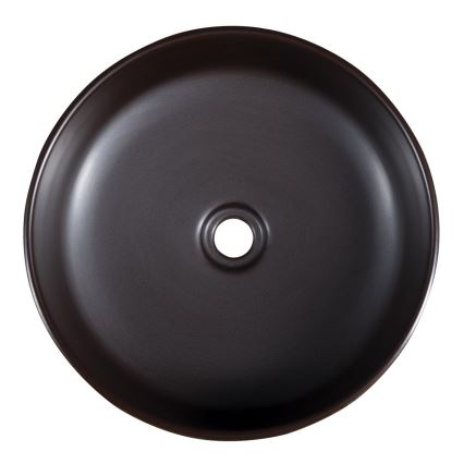 Sapho - Umývadlo na dosku PRIORI, priemer 41 cm, hnedé/modré