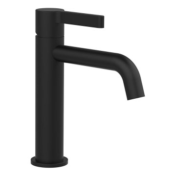 Sapho - Umývadlová batéria ICONIC 18,7 cm matná čierna