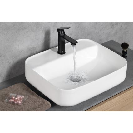 Sapho - Umývadlová batéria PAX 16,5 cm matná čierna